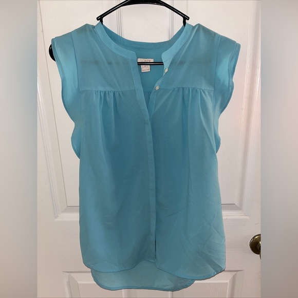 Tops - J. Crew Blouse Tank Top size 0